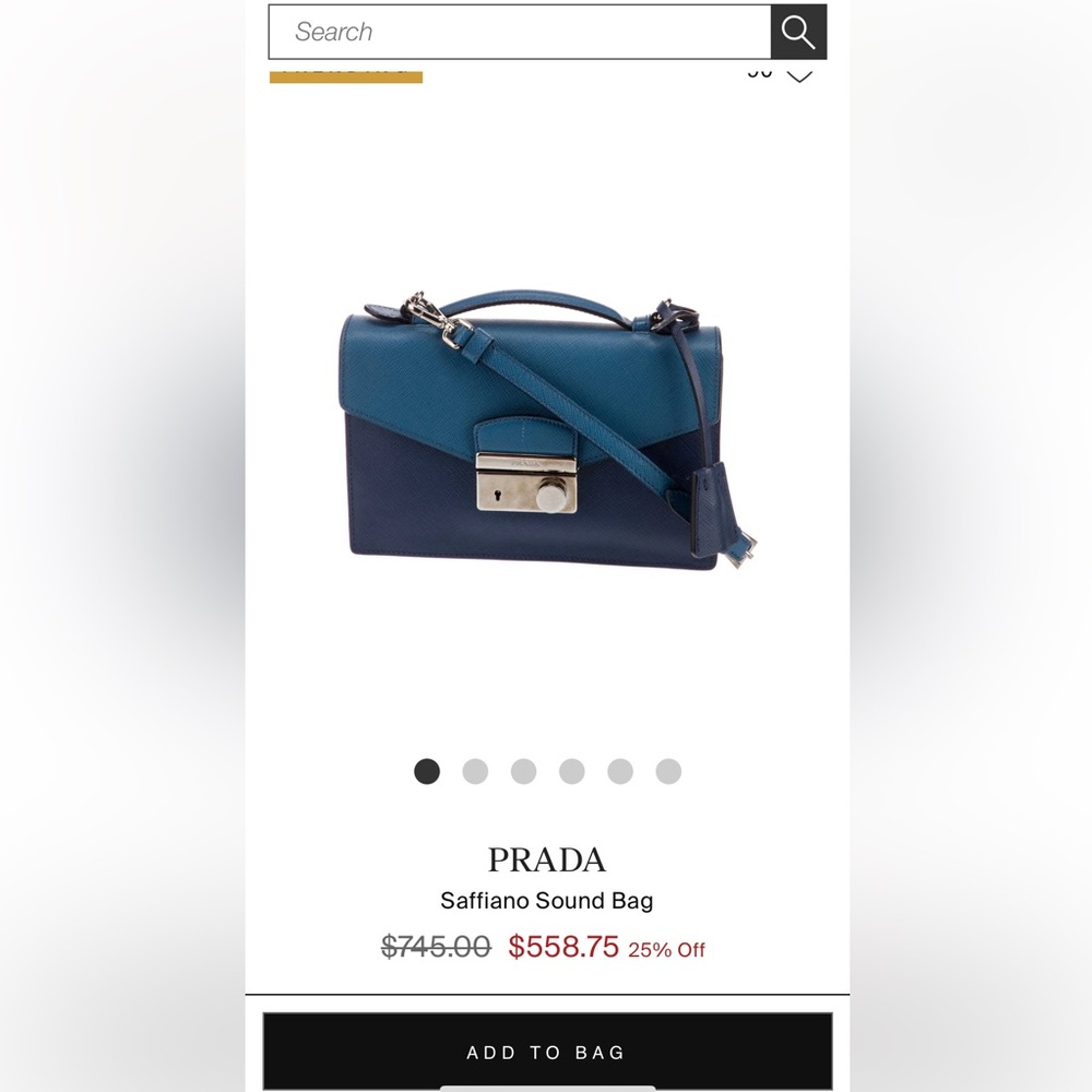 Prada Saffiano Mini Bag